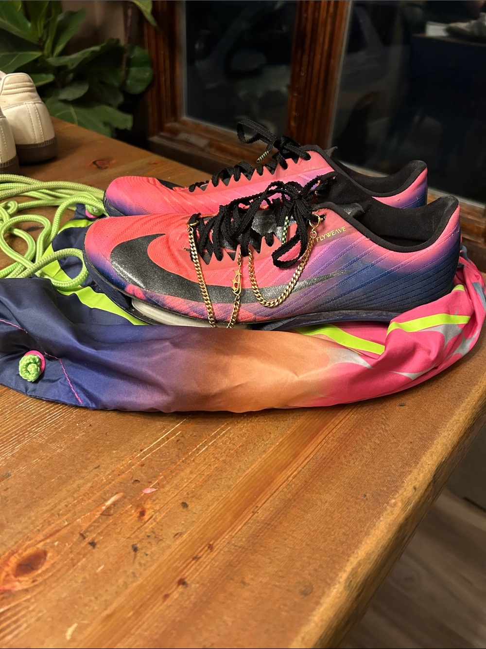 Womens Nike Air Zoom Max Fly 2 Glam Fierce purple pink blast